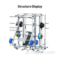 Equipamento de ginástica multi -smith de combinação de agachamento de quadro